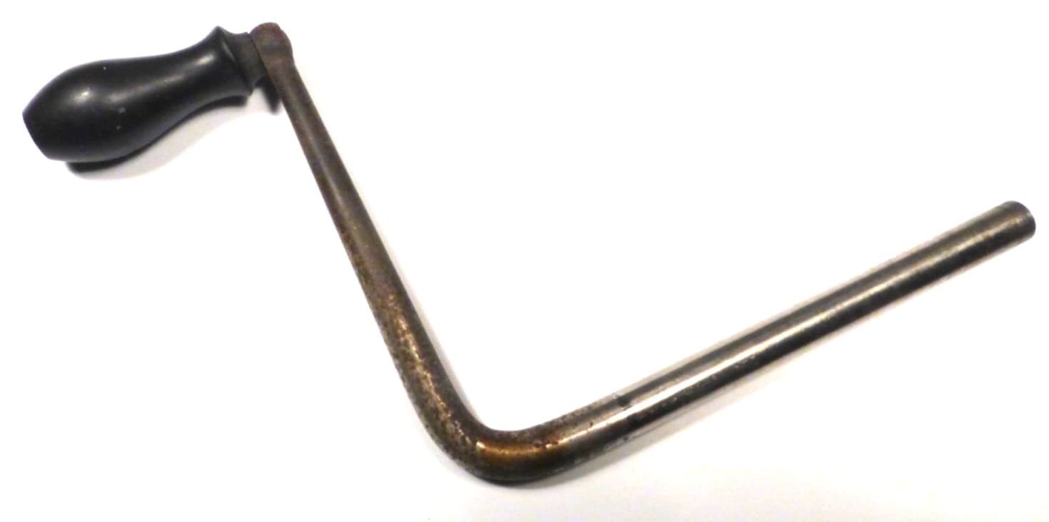 vintage BRUNSWICK "SEVILLE"  CRANK - 6 & 1/2"  FROM THREADS TO BEND 2