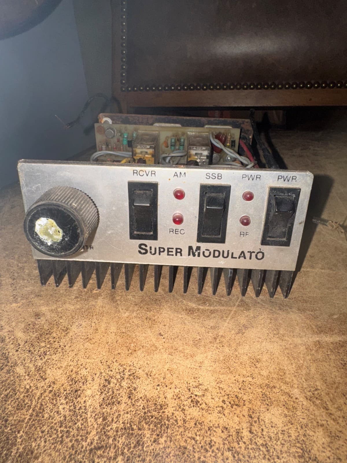 Linear Amplifier power watt RF ham radio preamp Transistor pills meter fan parts