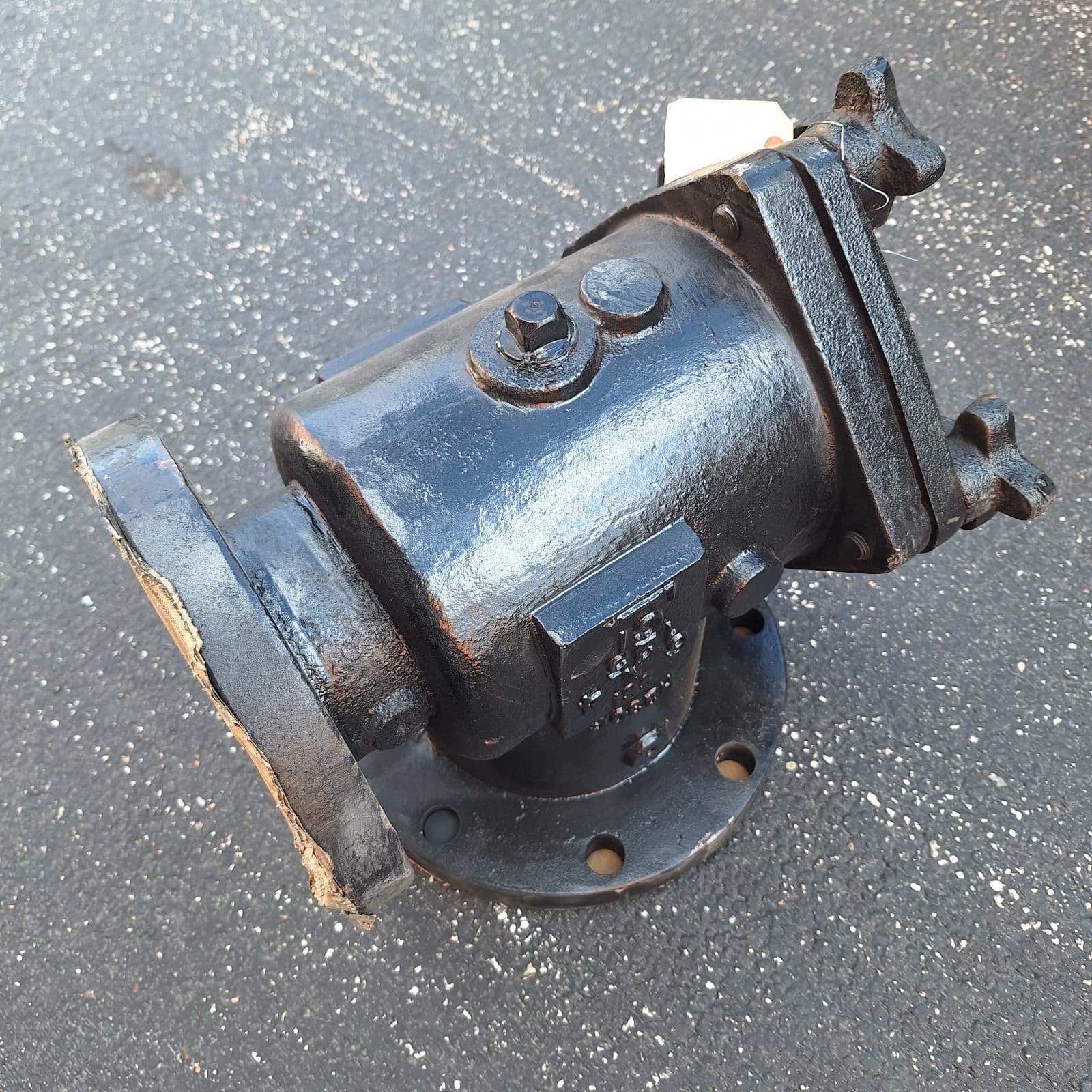 0600-125SFIM-42 SSI Strainer: 6 in, 13 in Lg, Cast Iron, FF Flange, 20 mesh, 3