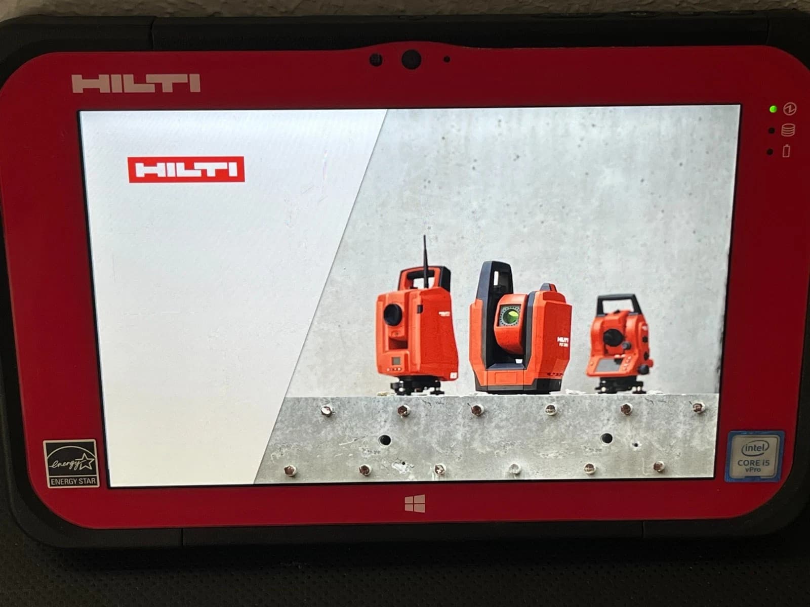 HILTI PLC 400 LAYOUT TABLET FOR POS 180 & POS 150 ROBOTIC SYSTEMS - PLC-400 3