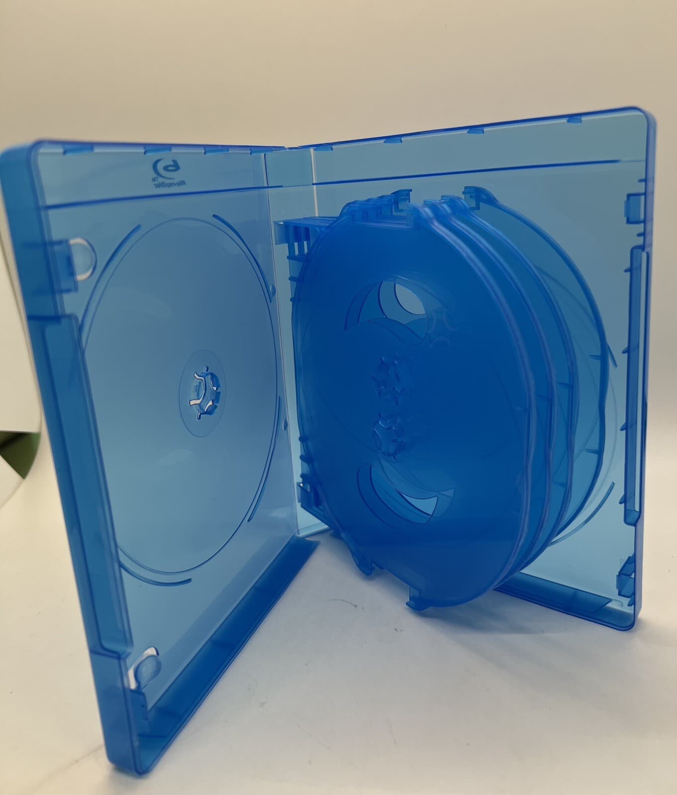 5 PCS NEW 24mm Blu-Ray 10-Disc Case W/Blu-Ray Logo,Outer Artwork Sleeve,BRBL2410 4