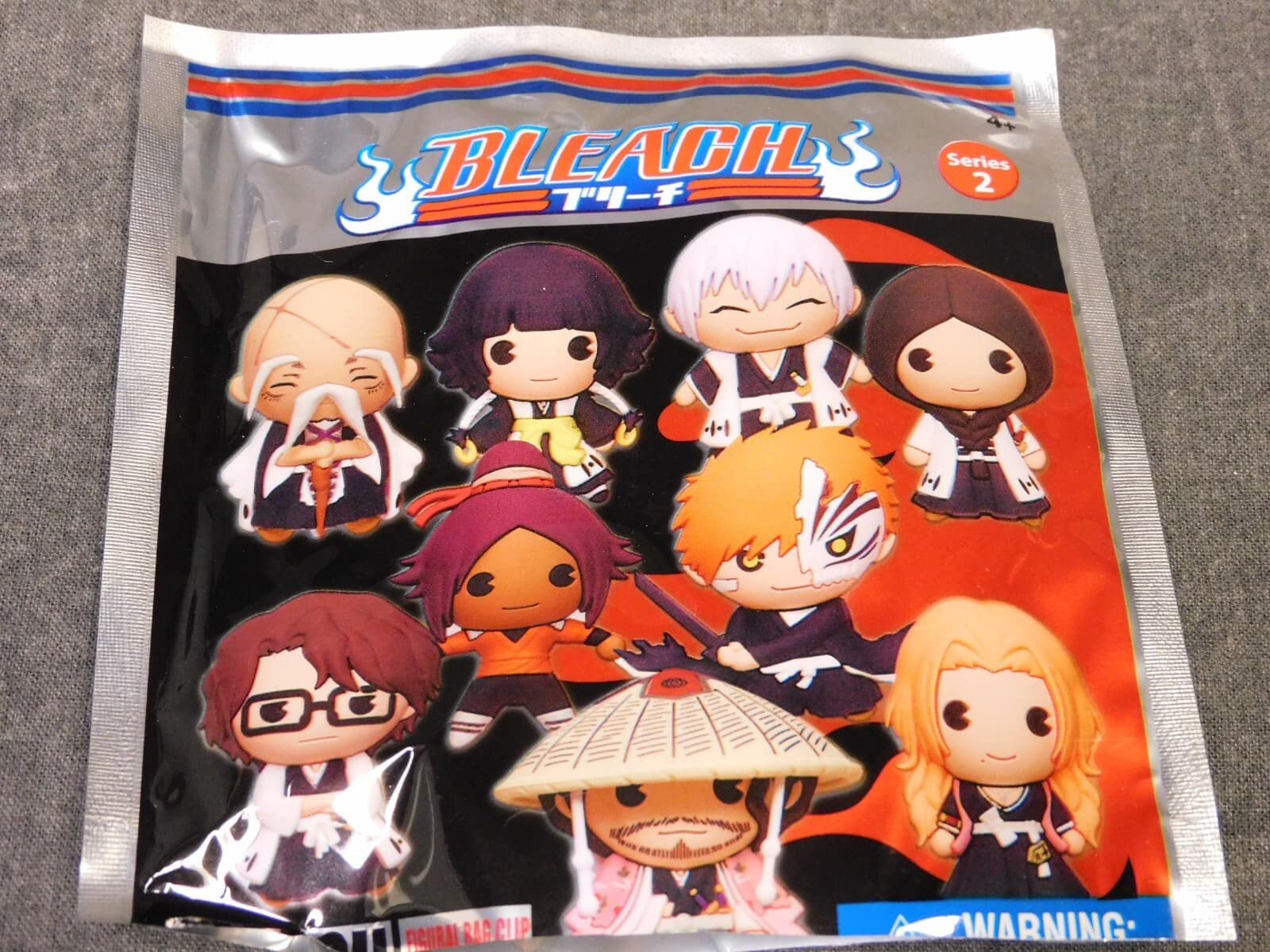 Bleach NEW * Soi Fon Clip * Blind Bag Series 2 Figural Key Chain Monogram 6