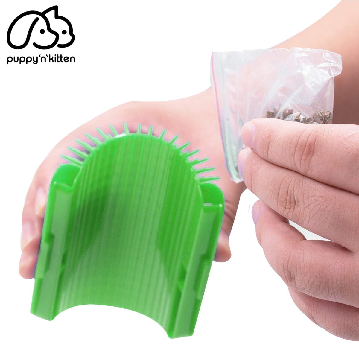 Cat Pet Self Groomer Brush Wall Corner Grooming Massage Comb Toy & Catnip 2