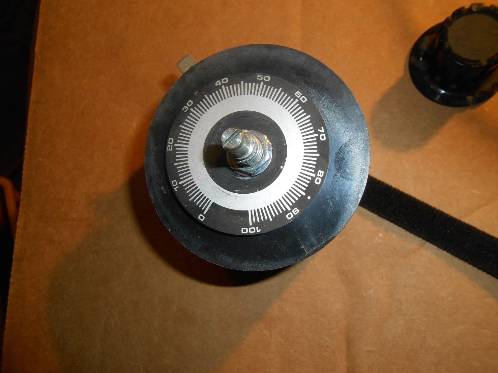 TYPE 10C POWERSTAT VARIABLE TRANSFORMER IN 120V 60CY  OUT 0-132 2.25A WARNER 4