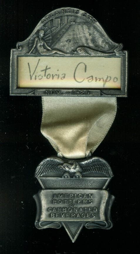 American Bottlers of Carbonated Beverages Convention Badge & ribbon 1929