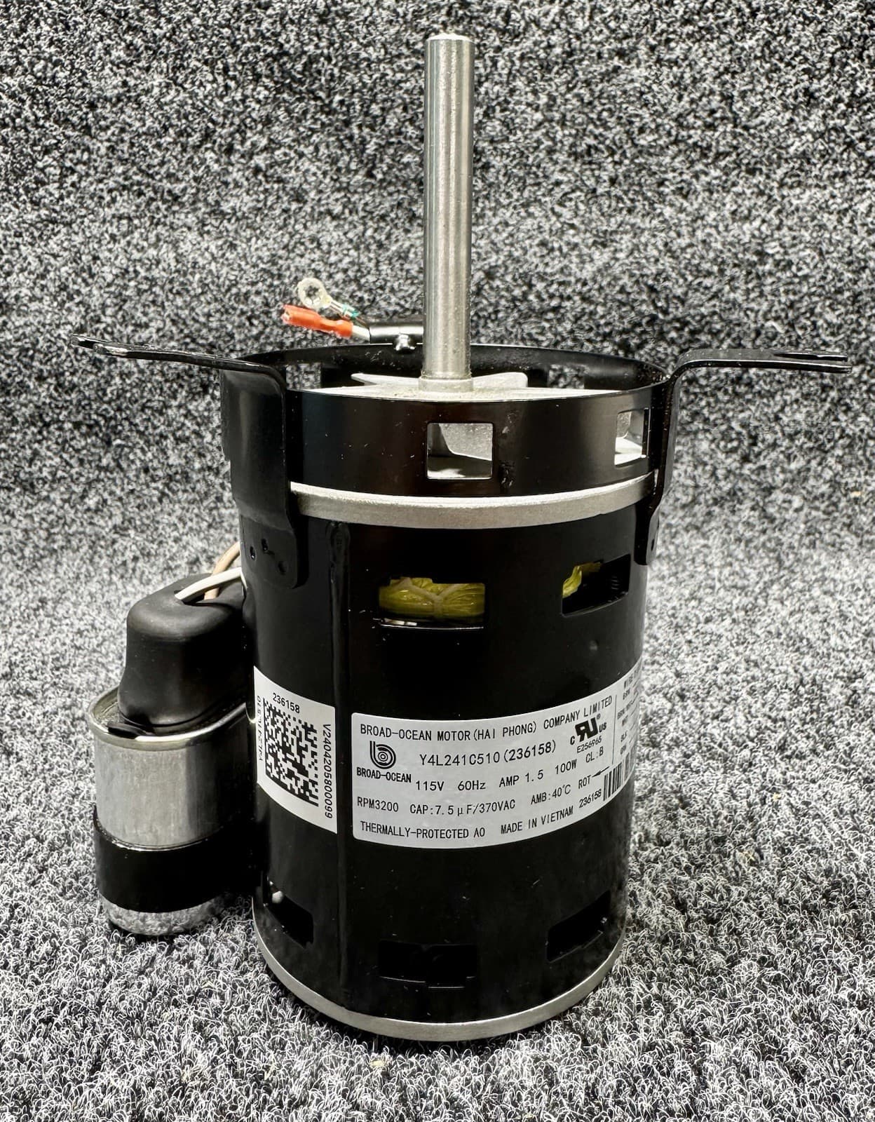 Reznor HVAC Replacement 120V Motor 196037 236158 Y4L241C510 RZ236158