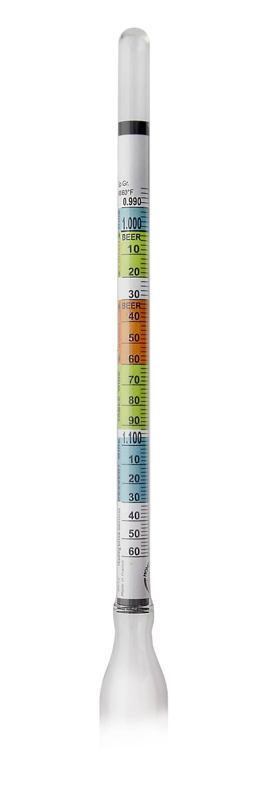 Hydrometer - Triple Scale Hydrometer for Home Brewing - Beer and Wine 3