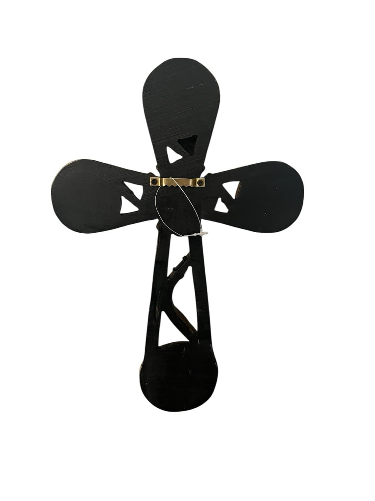 Fire Department Firefighter Resin Firehouse Cross Wall Plaque 12”x8” 3