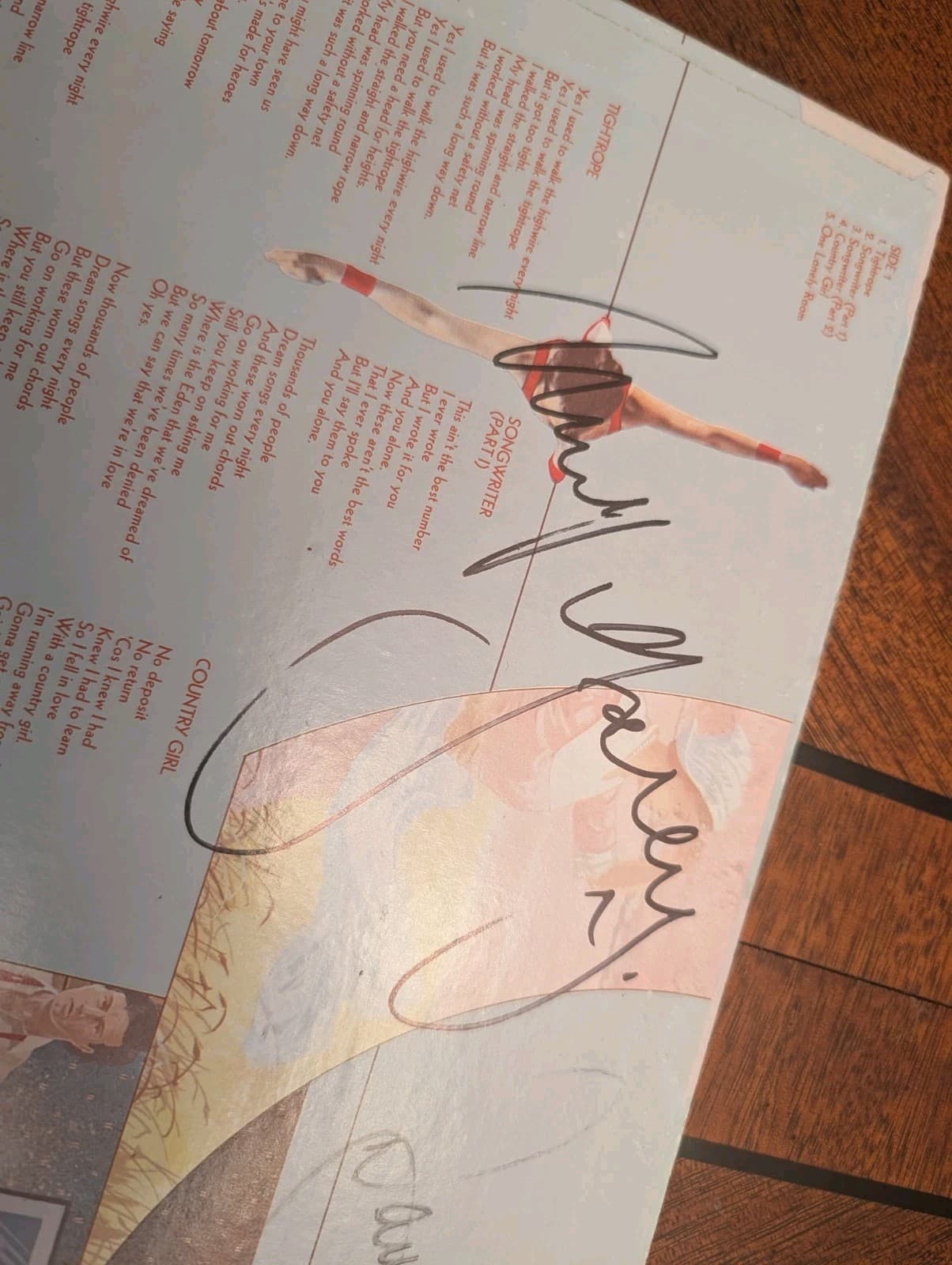 Signed Autographed Justin Hayward LP 2