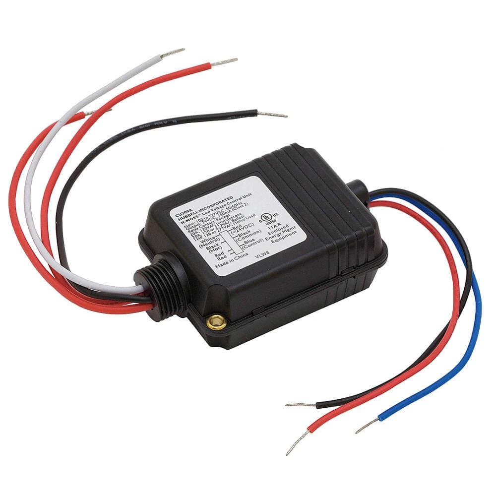 HUBBELL WIRING DEVICE-KELLEMS CU300M Occupancy Sensor Control Unit,120to277V 29R