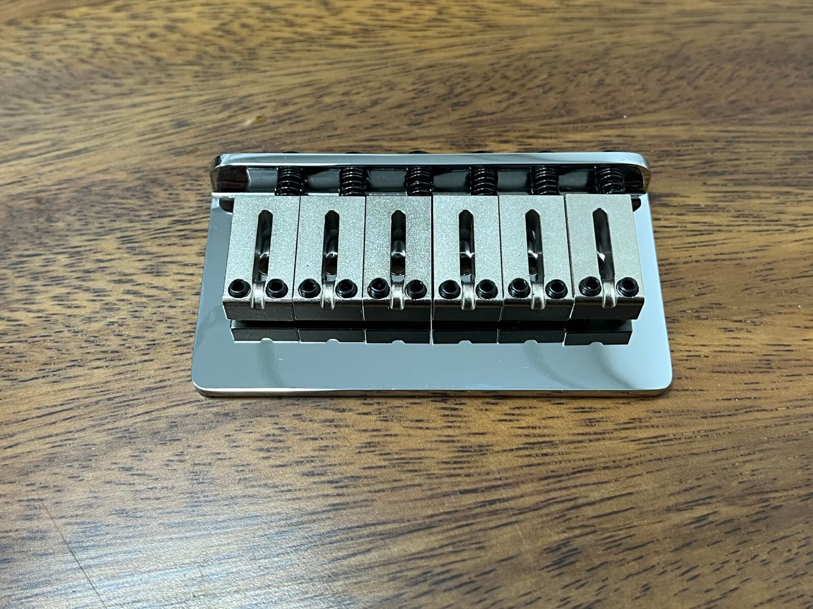 American Stratocaster Chrome Hardtail Bridge 5