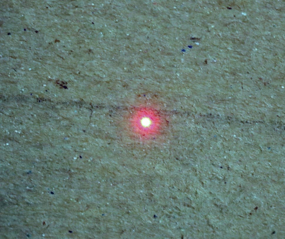 Working Uniphase 1103 Helium Neon Laser W/ mirrors, Pinhole Aperature - -E2795 3