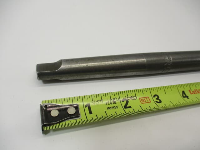 CLEVELAND Machinist REAMER 25/32", .7812" x 9" Long # 2 Morse Taper Shank EC 3