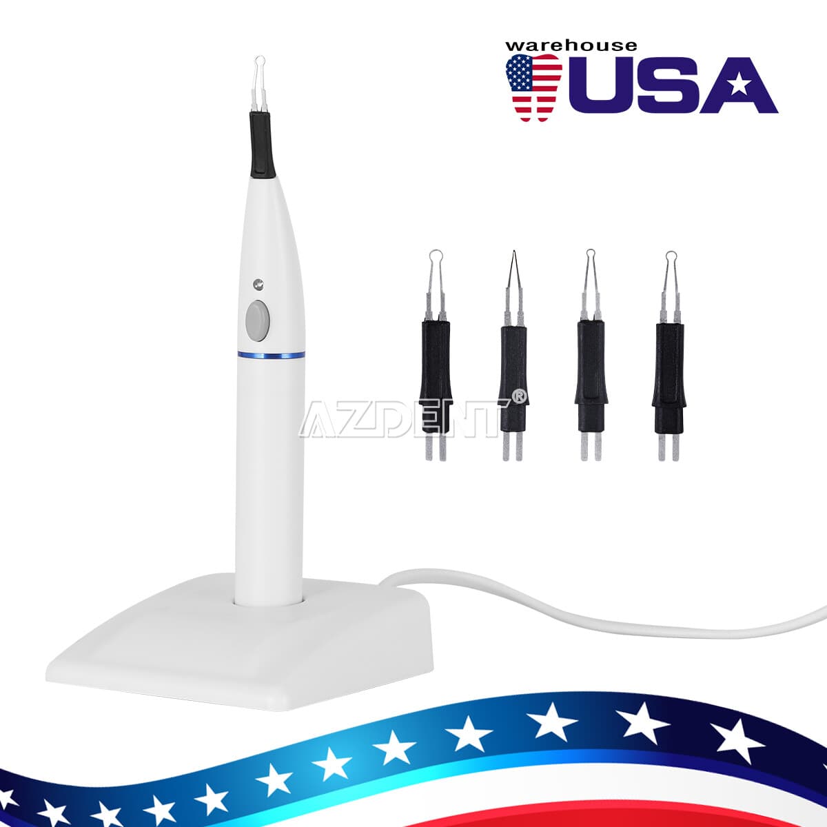 Dental Endo gutapercha dientes cortador de encías 4pcs Tips/ Gutta Percha Points 2