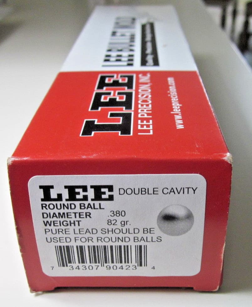 LEE 90423 Lee Precision Double Cavity Black Powder Round Ball Mold .380