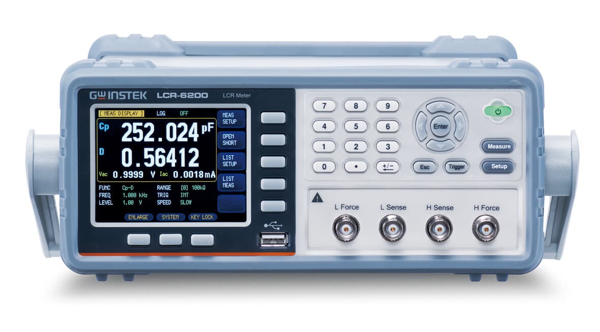 GW Instek LCR-6100 Precision LCR Meter 10Hz to 100kHz LRC Meter 0.05% Accuracy 2