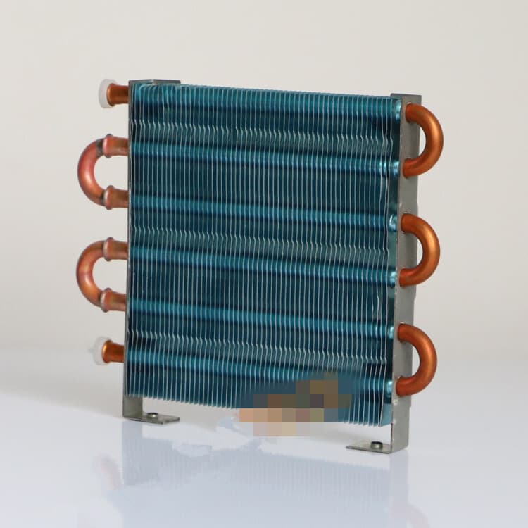 1pcs Micro Radiator Condenser Copper Tube Evaporator 12CM FAN CP1X6X120 4