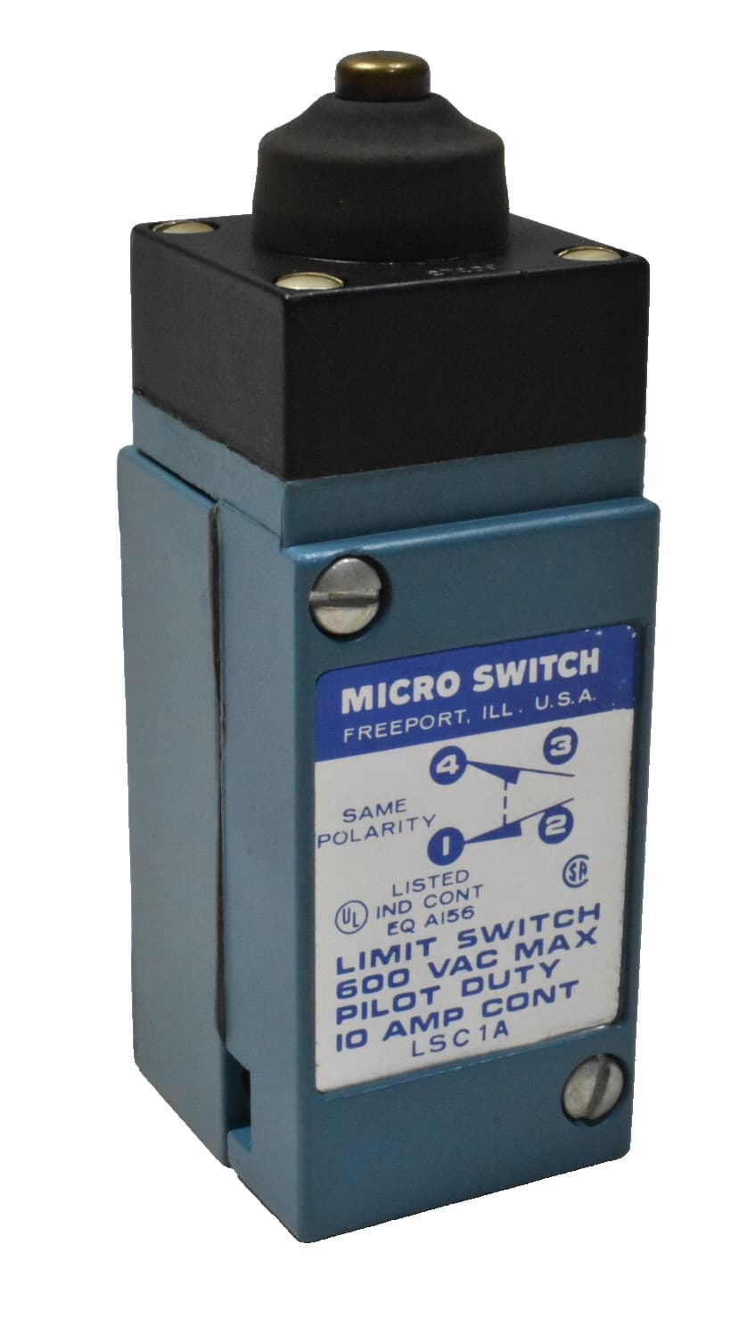 Honeywell Micro Switch LSC1A Plunger Limit Switch NOS 2