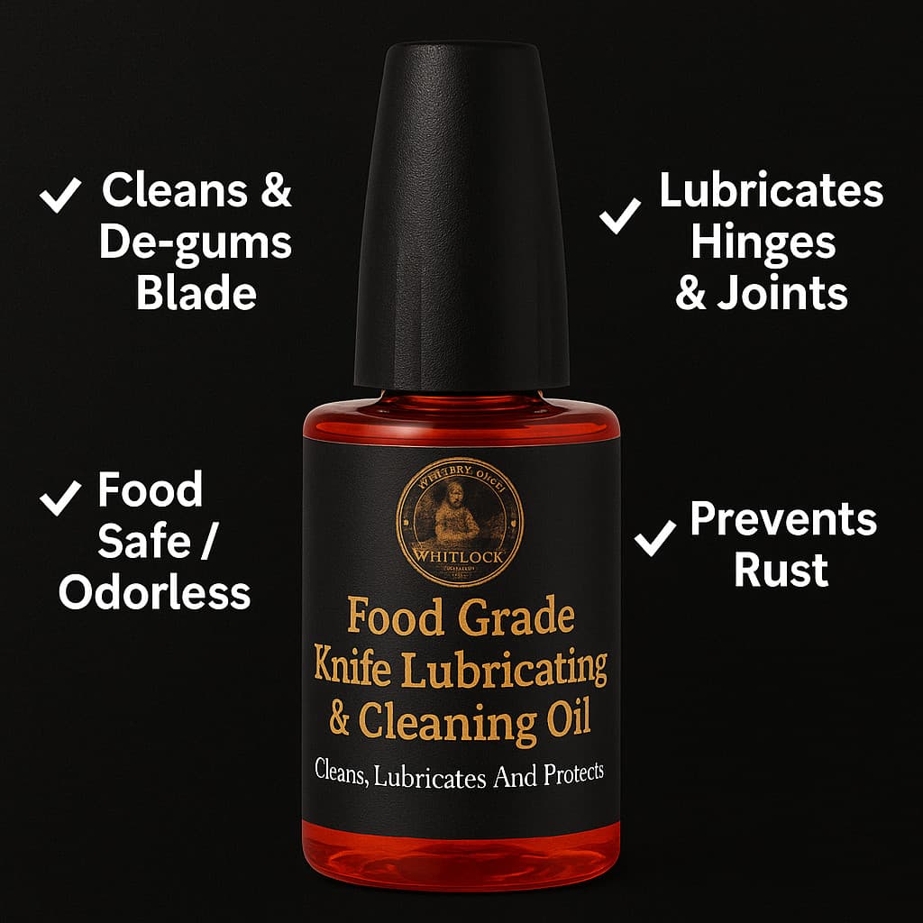 Knife Pivot Lube / Food Grade Knife Blade Cleaning and Lubricating Oil 3