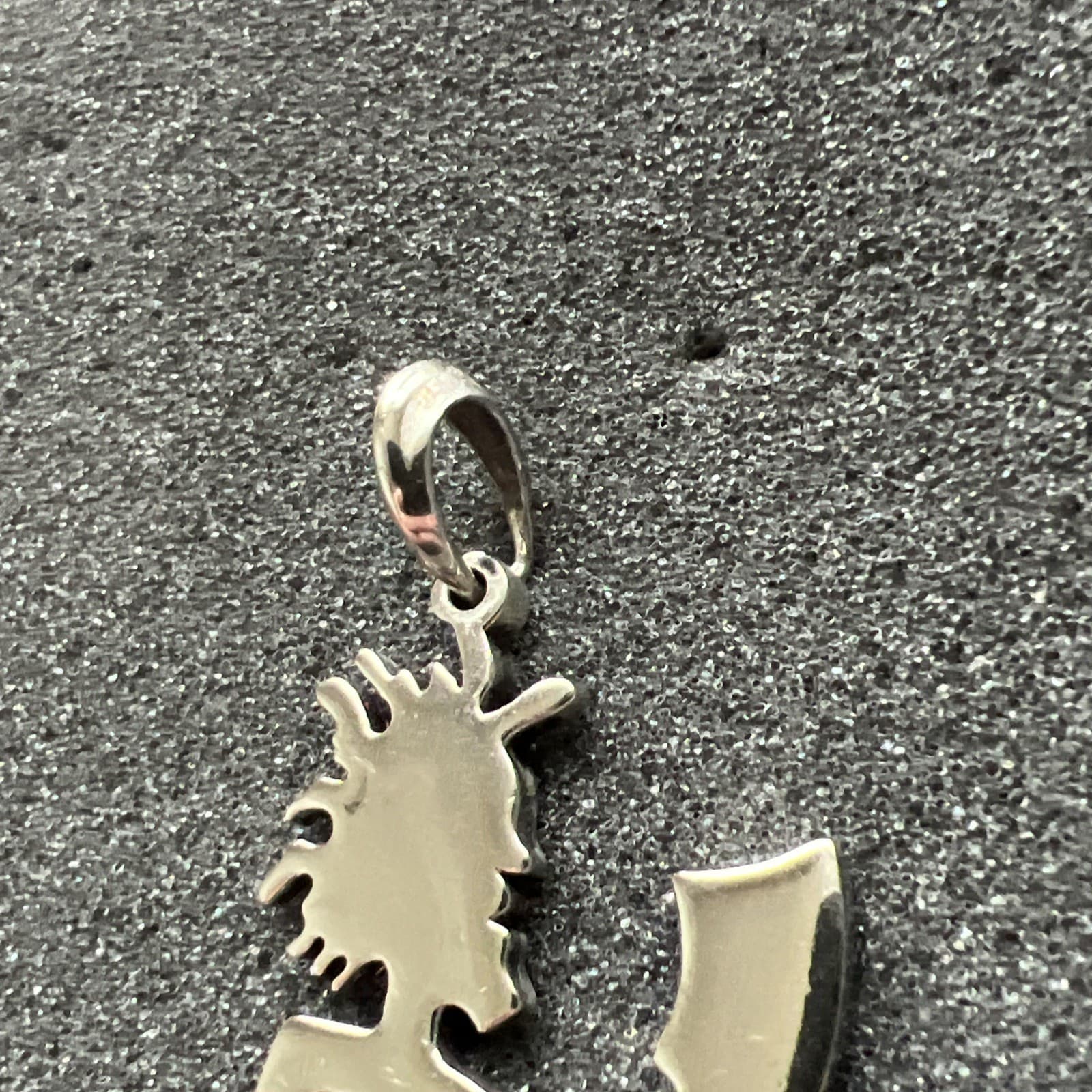 2” Large 2001 Hatchetman .925 Charm Insane Clown Posse ICP Juggalo Necklace 4