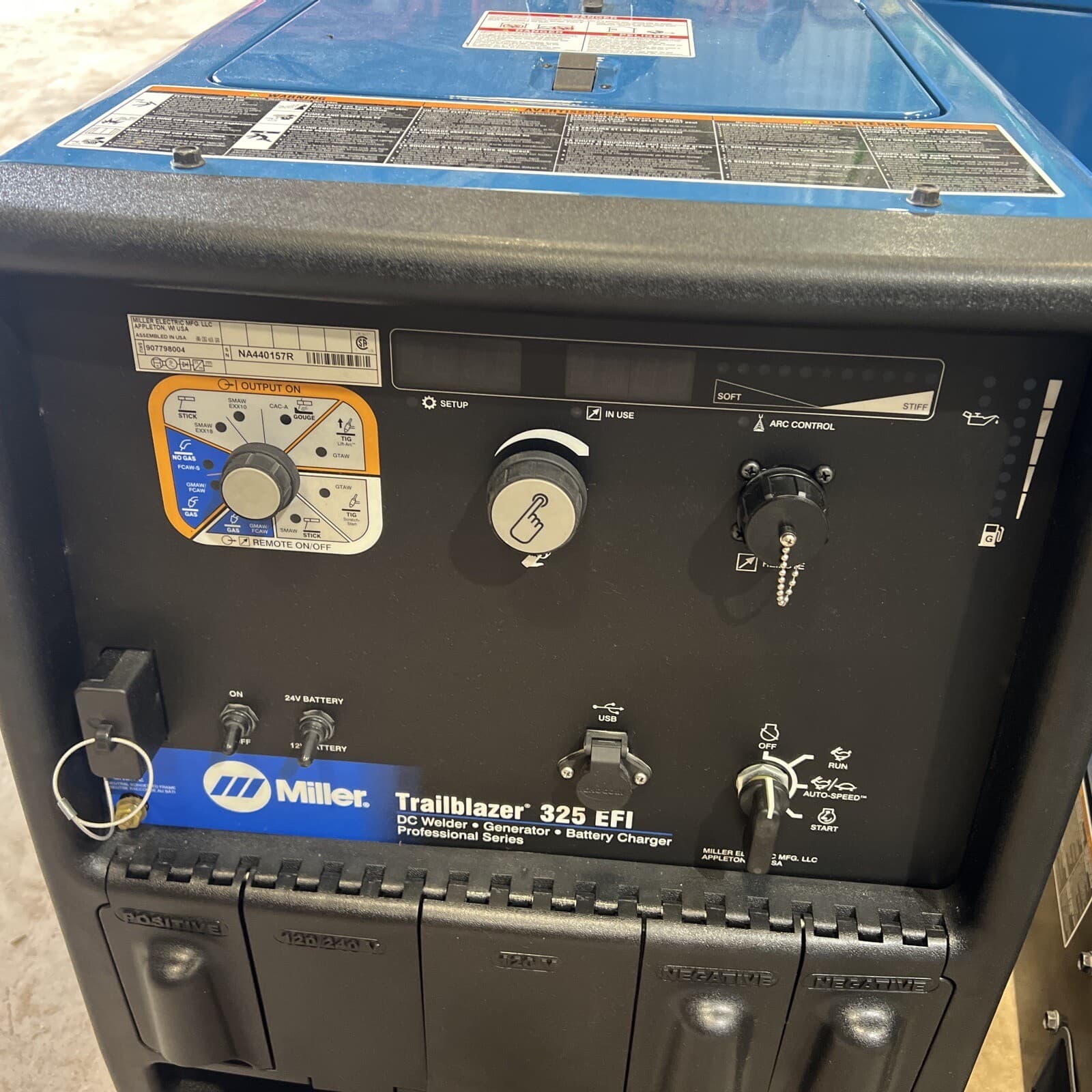 Miller Trailblazer 325 Welder / Generator, Kohler Gas Engine, New W/ Warranty 4