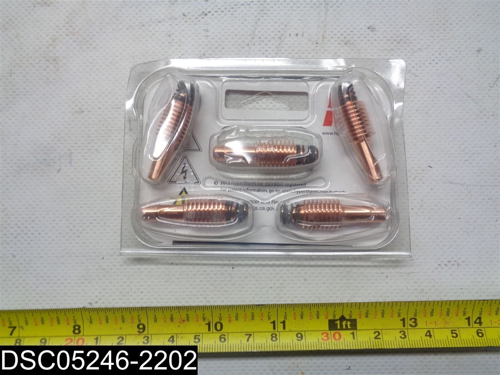 QTY=1 Pack of 5: 220842 Hypertherm 10-105A Electrode Torch Tip