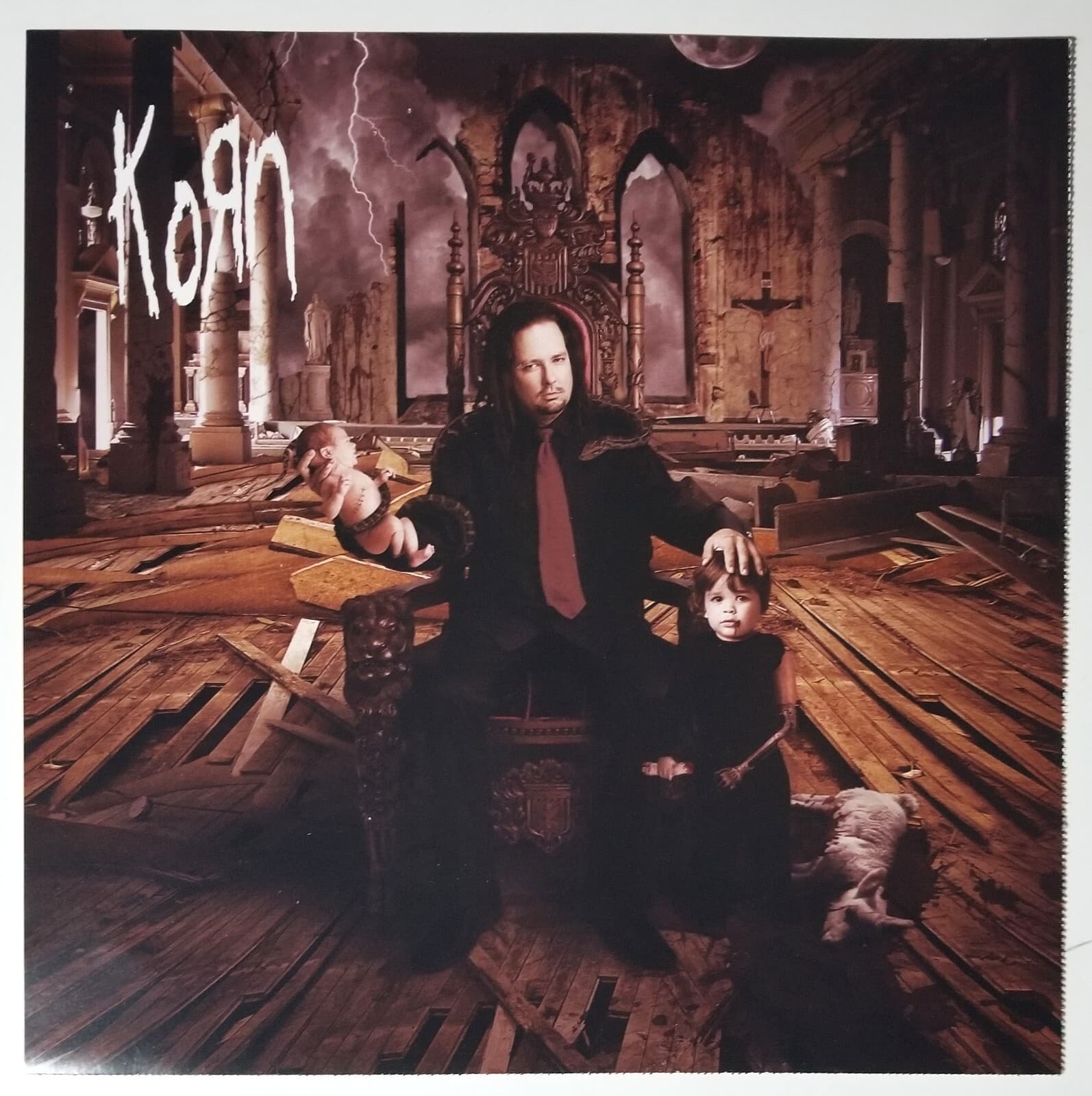 KORN band 2007 Untitled Album 12x12 Promo poster flat