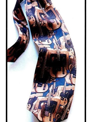 1994 VTG Print Ad  Nick Hilton Musically Inclined Tie Only At Bloomingdale's 3