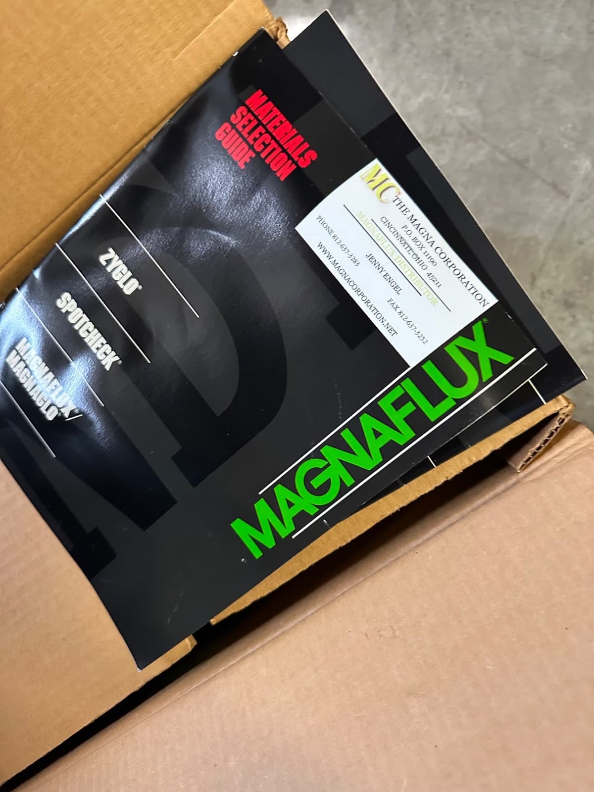 magnaflux magnetic particle ZB-100 Black Light Part # 600005 6