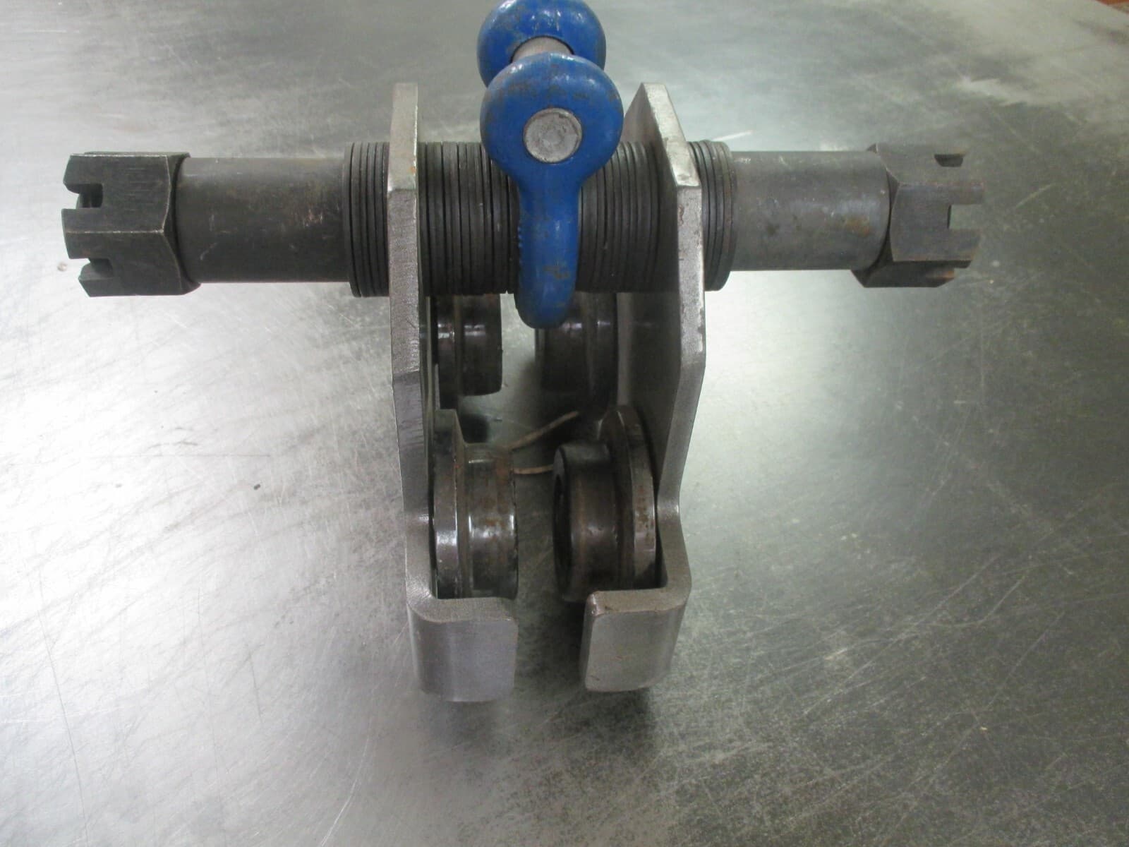 USED Haul Master 2-Ton Adjustable Push-Pull Chain Fall Beam Trolley 2