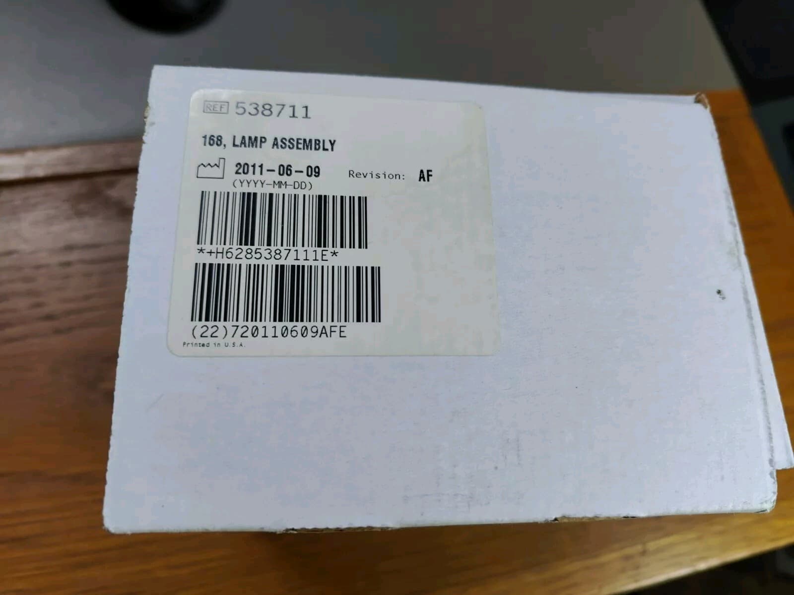 USED Beckman 168 Detector Deuterium Lamp Part No. 538711 4