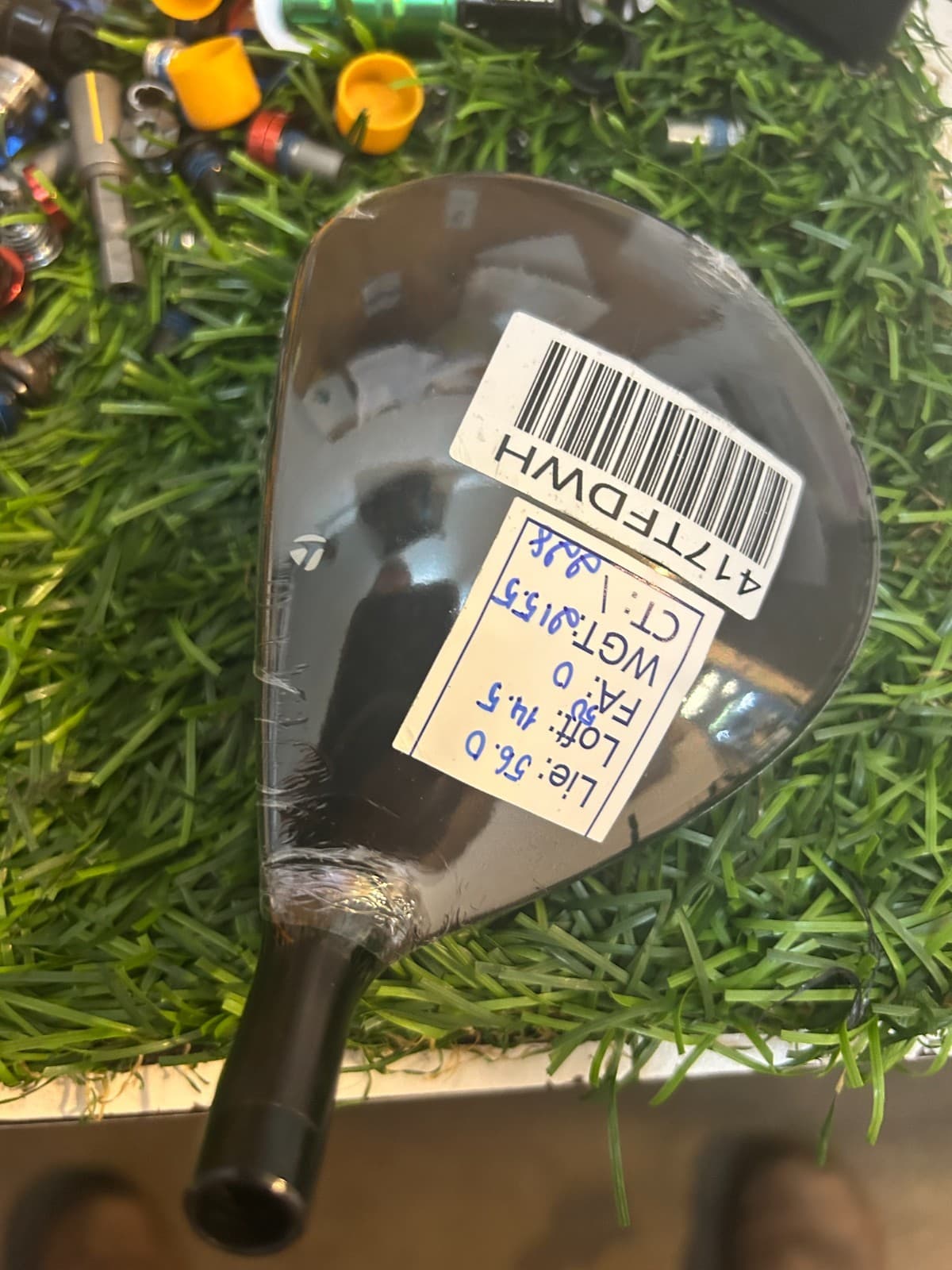 TaylorMade Qi10 V-Steel Tour Issue Rocket 13.5° 3 Wood Head 417TFDWH CT:228 NEW