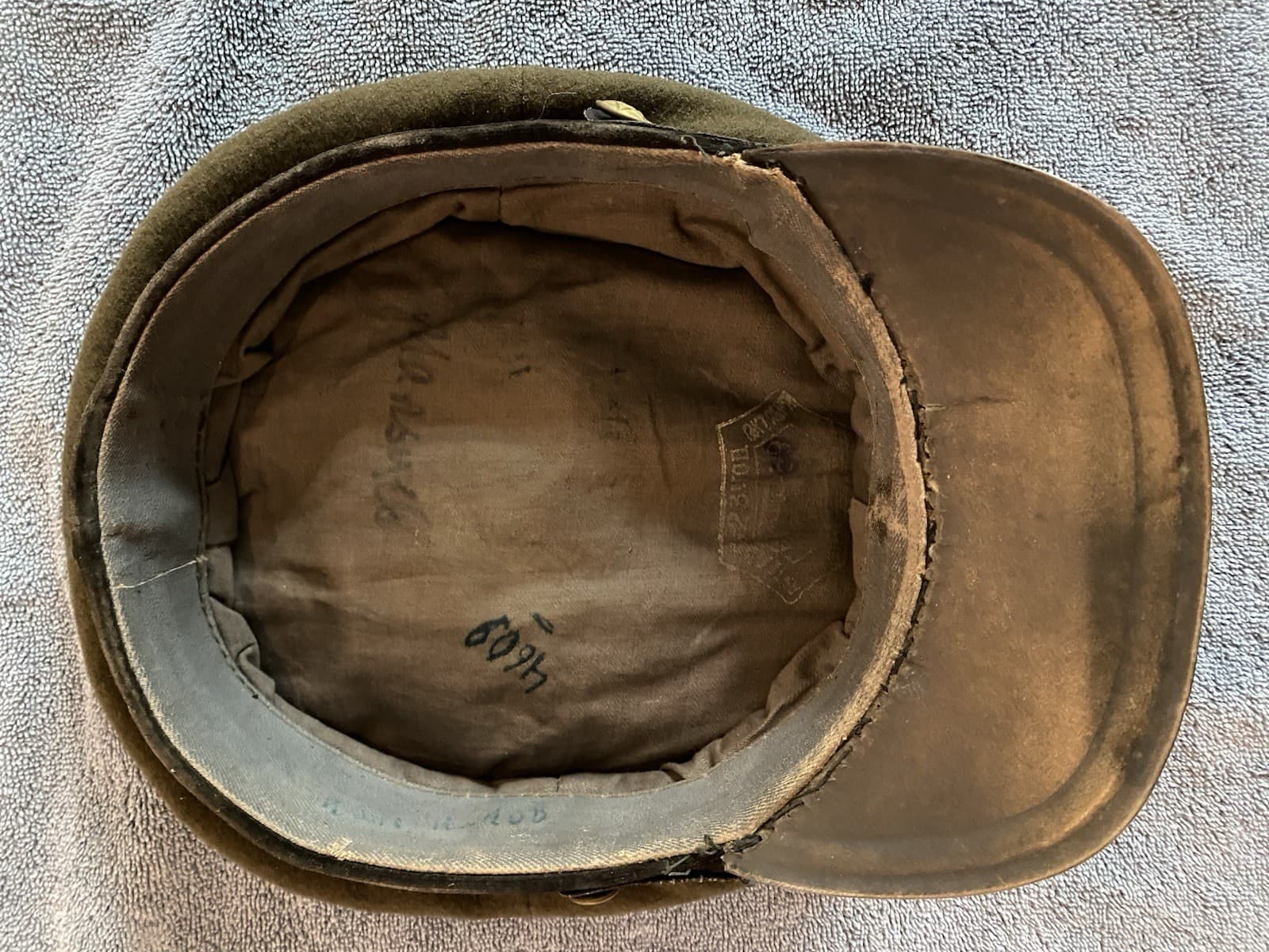 Soviet Armor Visor Cap, Rare Early Cold War 3