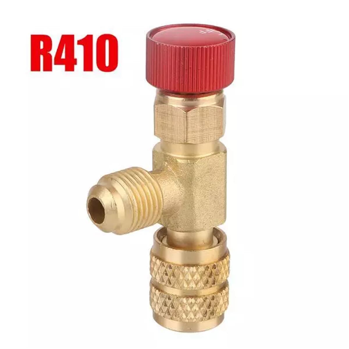 2PC Refrigerant Service Charging AC Adapter For R410 R22 1/4" 5/16" Liquid Valve 3