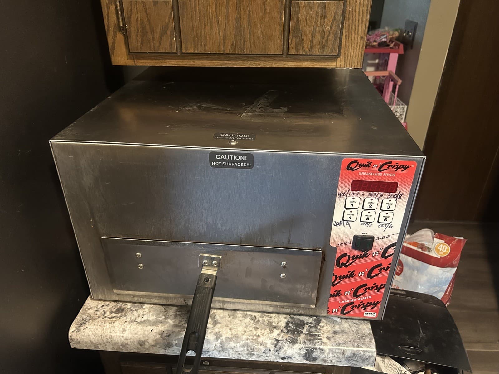 Quik n Crispy 600010 / 600025 GF II Countertop Greaseless Commercial Air Fryer