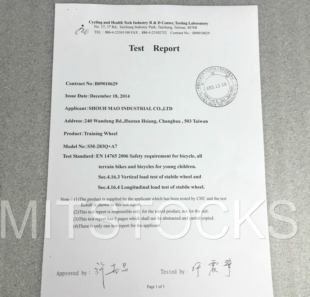 Heavy Duty Kids Bike Bicycle Training Wheel 12" to 20" EN Certified Safety 3