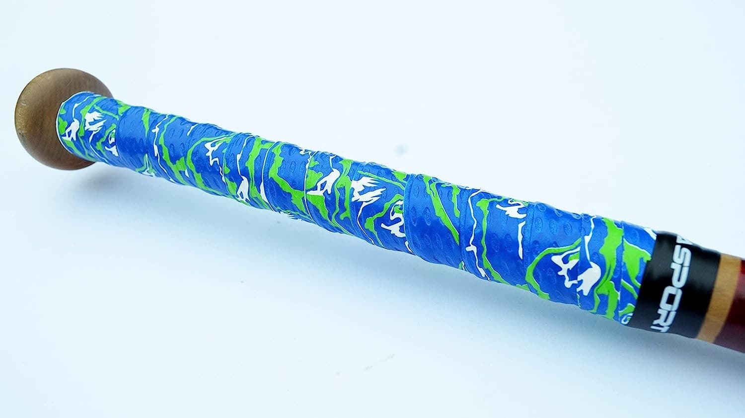 Baseball Bat Grip Tape Grip & Rip Cushioned Softball 1.10mm Grip Tape (marble) 6