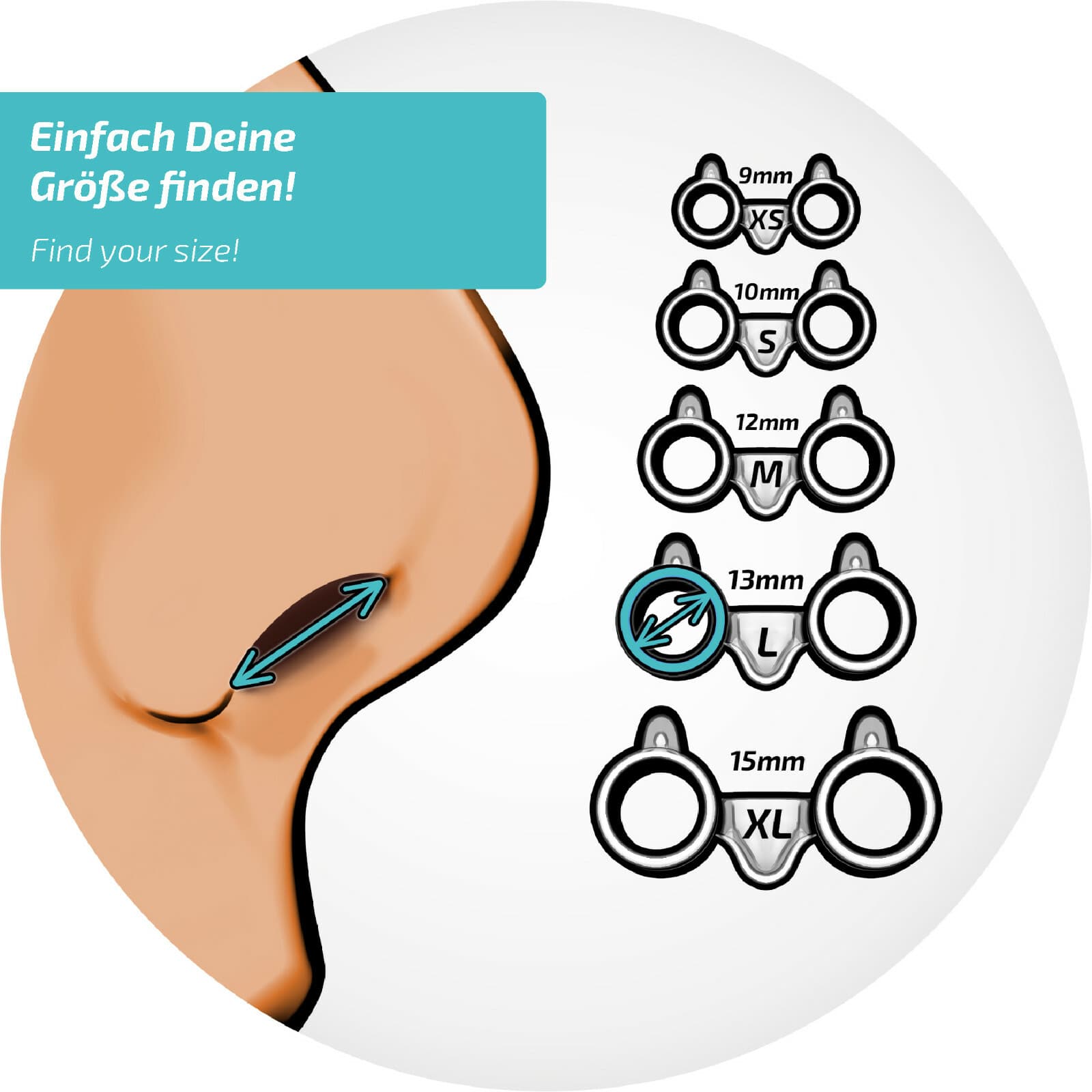 NASIVENT Tube Plus anti snore remedy- (2x XL) - Nasal dilator - Easy to use 2