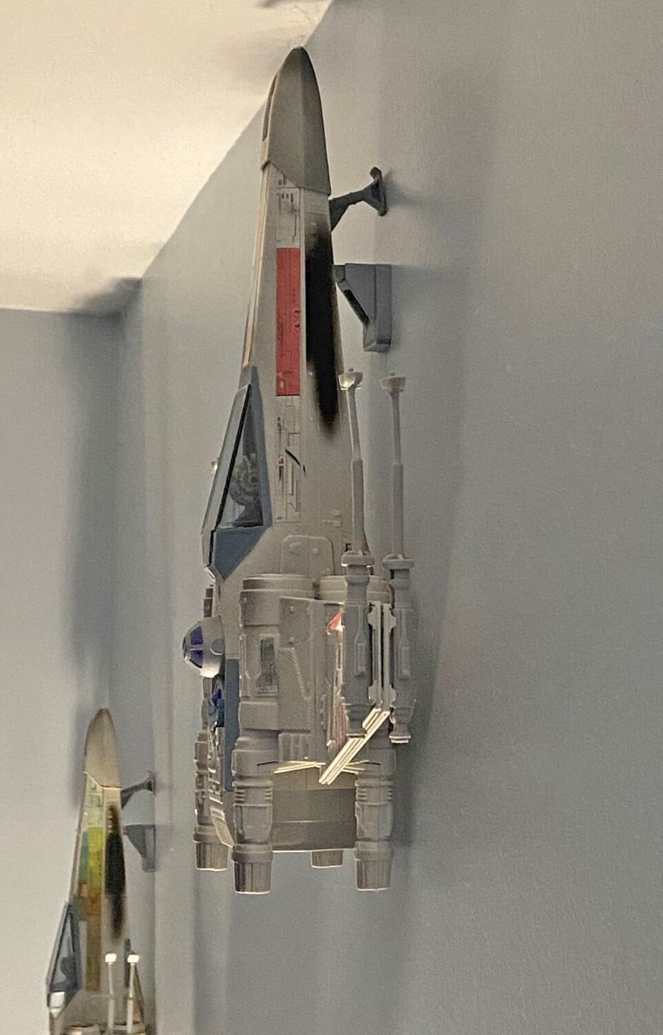 Starship Wall Mount for Vintage Star Wars X-Wing, Falcon, TIE Fighter & More 5