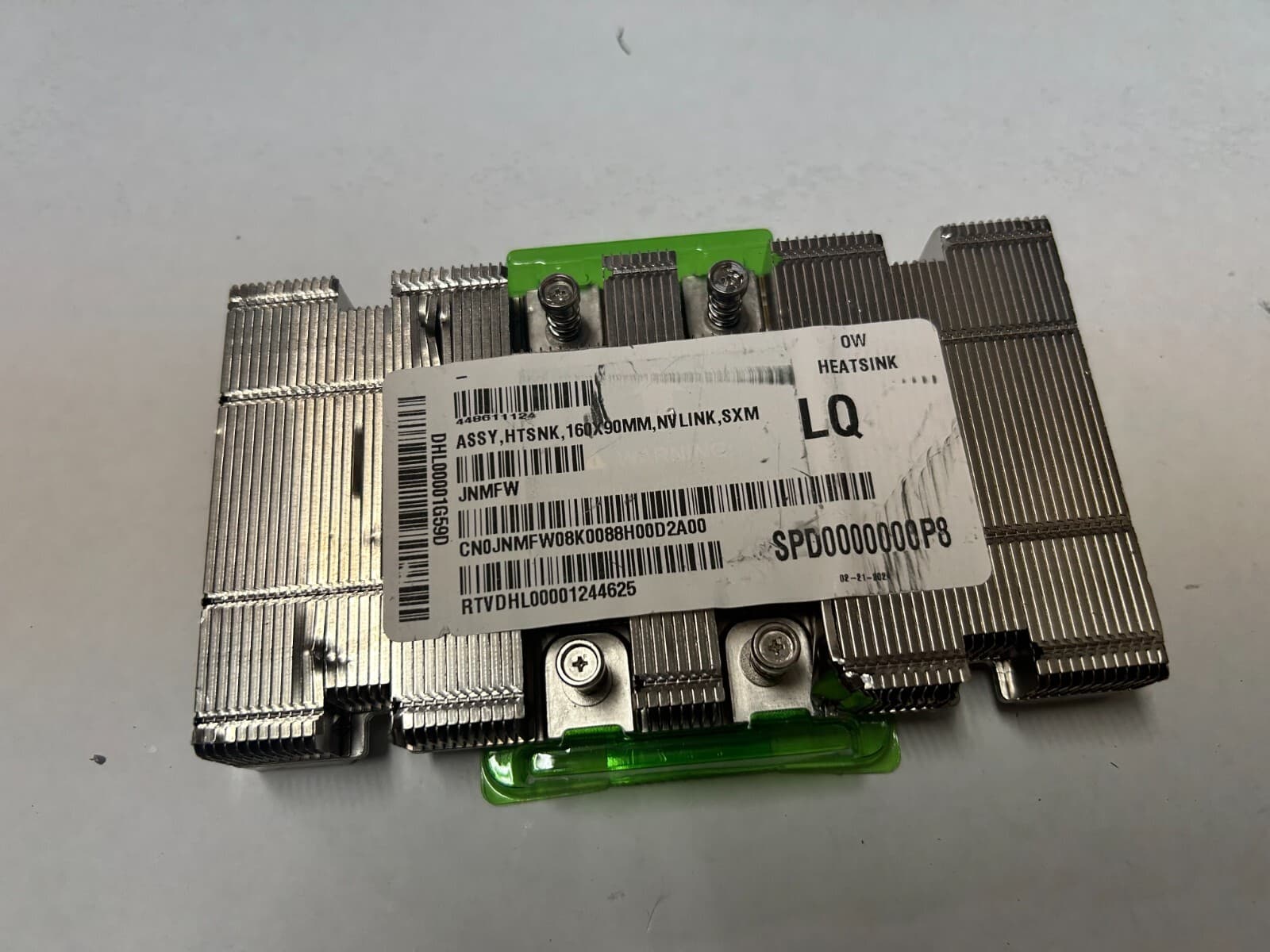 Dell PowerEdge C4130 160x90mm Thermal Module SXM2-GPU Cooling Heatsink JNMFW