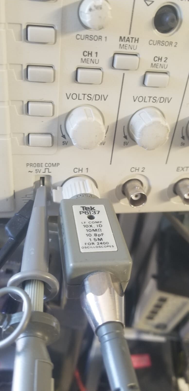 Oscilloscope probe 400MHz 10x Tektronix P6137 TESTED! for TEK 2465 TEK 2445 USA! 2