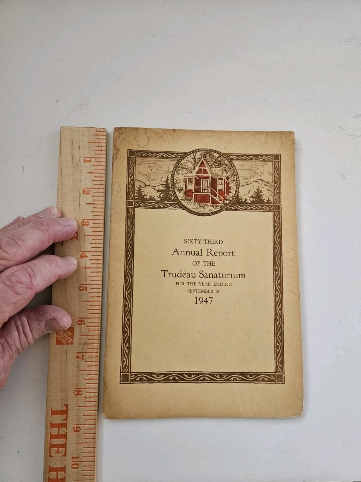 1947 Sixty-Third Annual Report Of The Trudeau Sanatorium Trudeau, New York 4