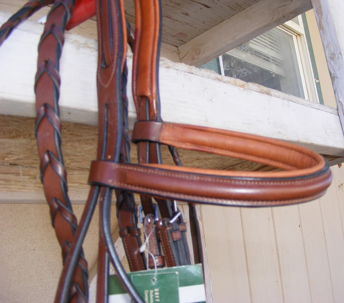 M Toulouse Platinum  Flash Bridle With Laced Reins, Cognac, full size 5