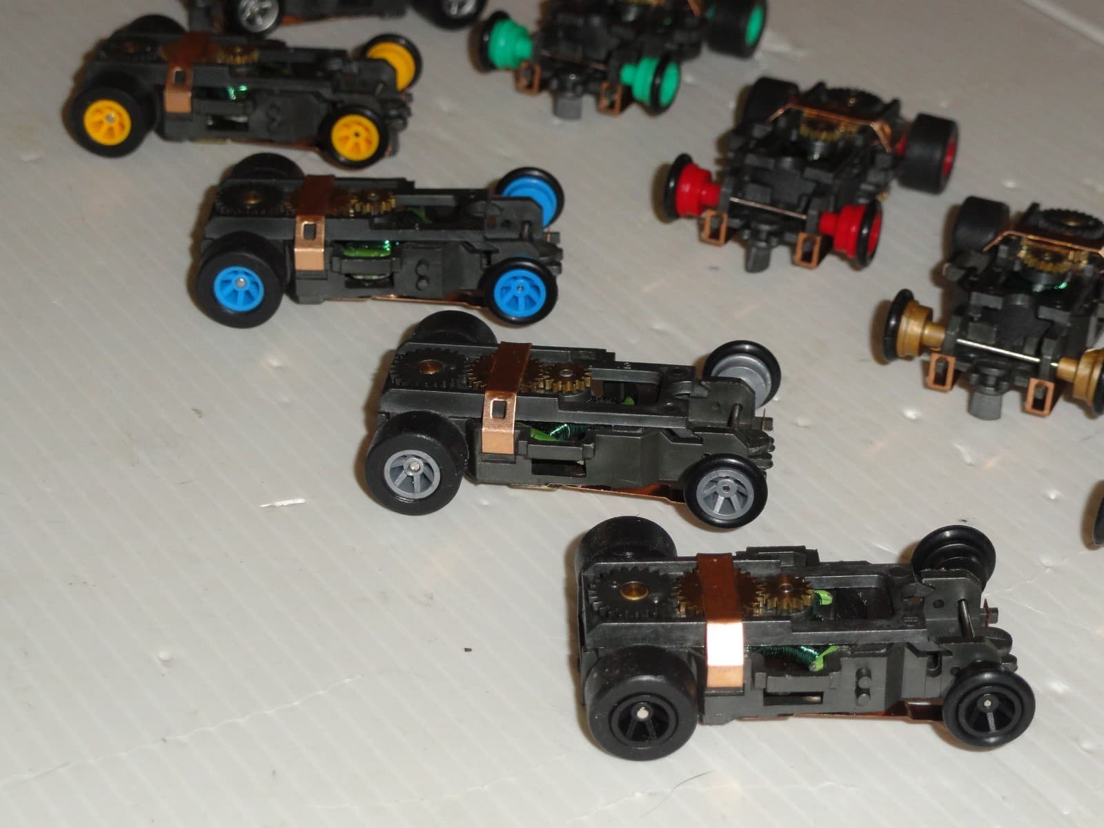 AURORA AFX MAGNA-TRACTION HO SLOT CHASSIS NEWLY BUILT CONDITION (You Pick One) 4