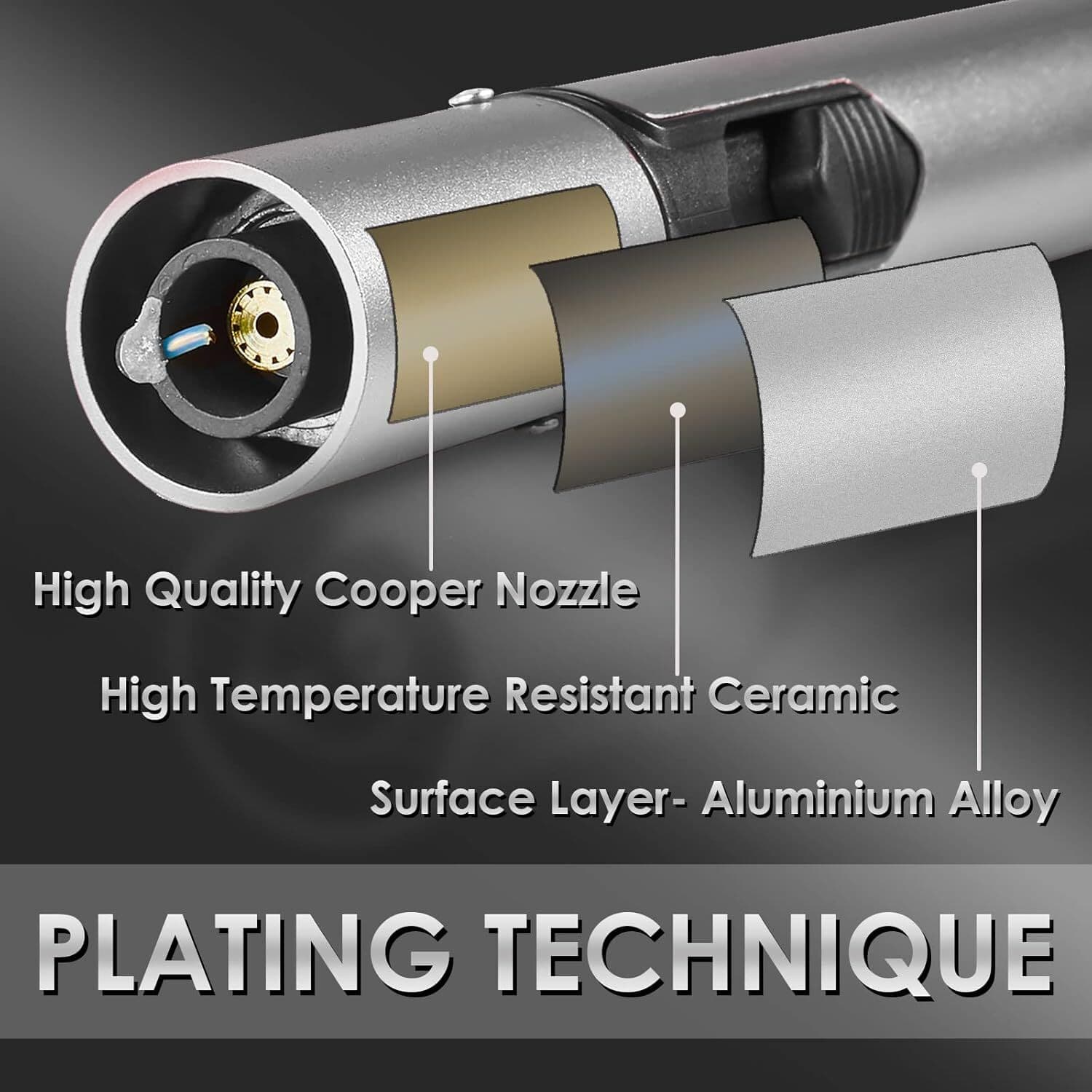 4 Pack Butane Torch Lighters 6-inch Refillable Pen Lighter Jet Flame Lighter 2