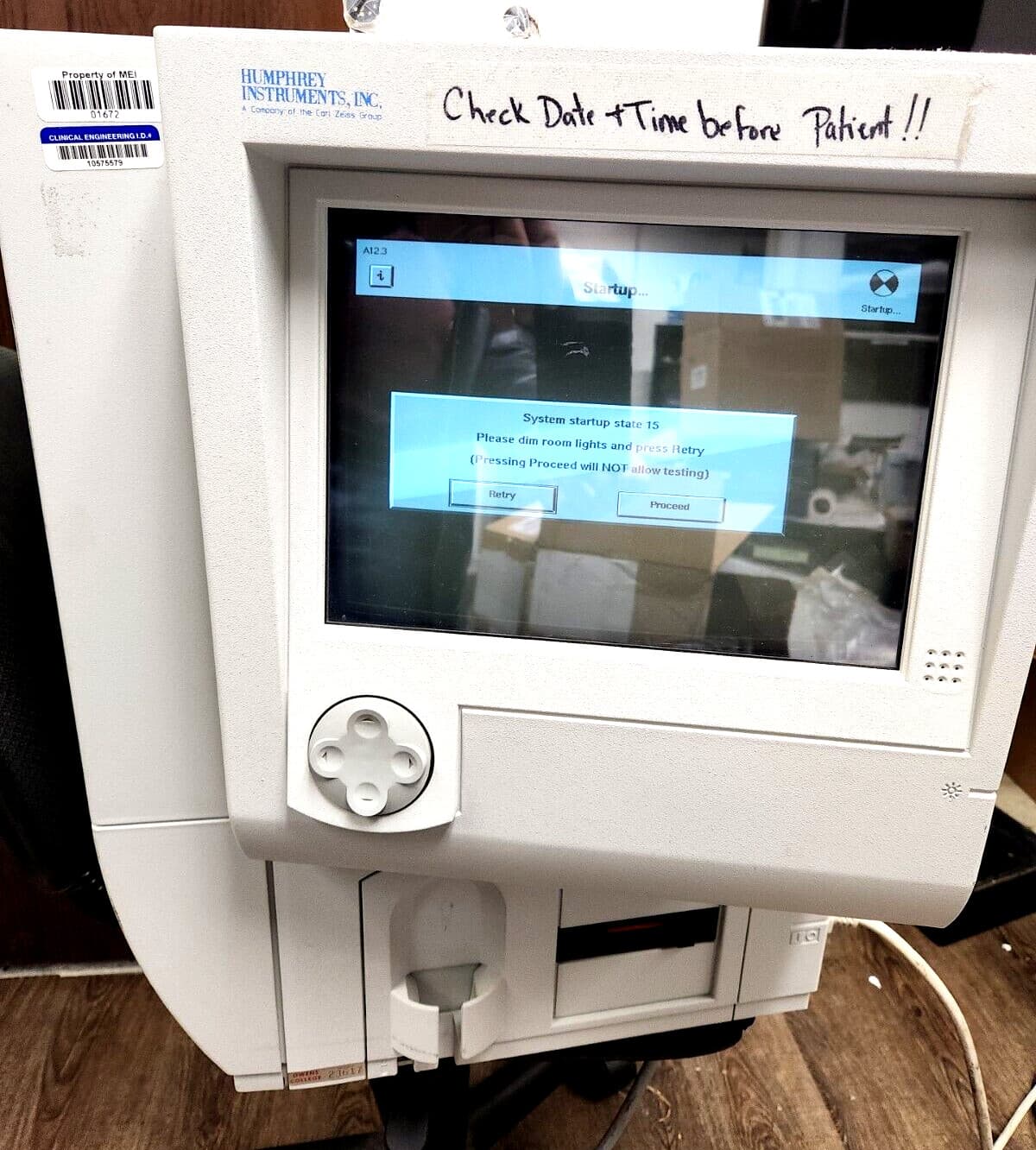 CARL ZEISS Humphrey 720 Visual Field Analyzer ()