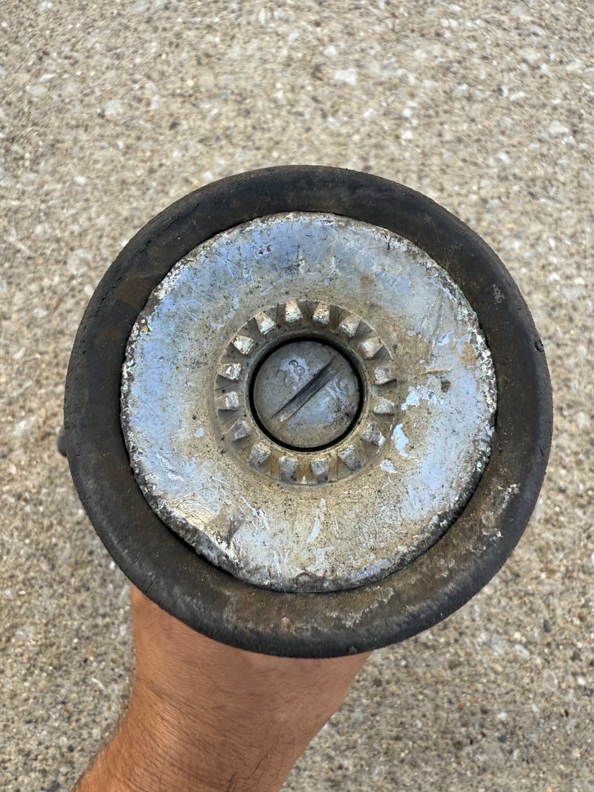 Elkhart Brass Fire Hose Nozzle 3 Position Pistol Grip 1-1/2" 2