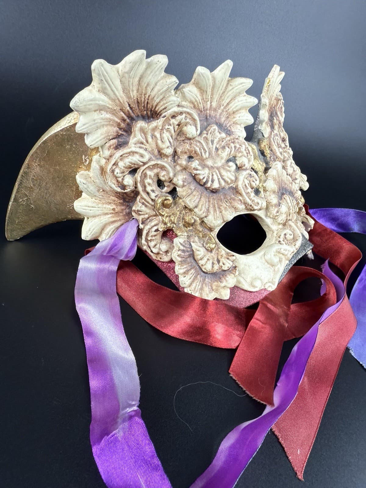 Katherine's Collection MASQUERADE MASK MARDI GRAS Resin Mask 2