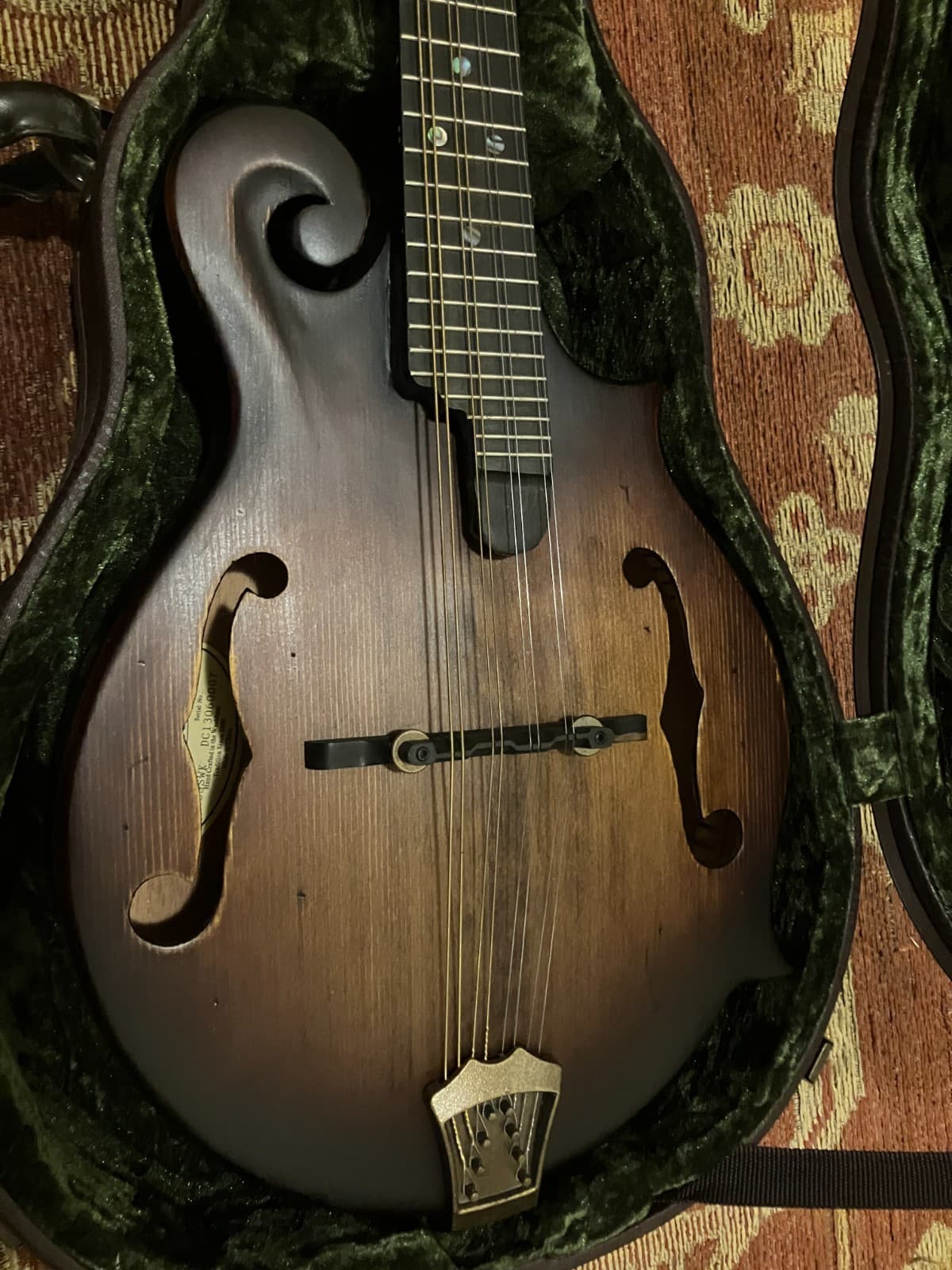 Washburn M108SWK Americana Series Mandolin with OHSC Case AS-IS Needs work 3