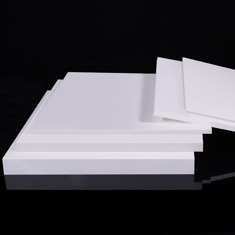PTFE Sheet Plate Plastic Thick 0.2~30 mm Thermoplastic White Natural Engineering 3